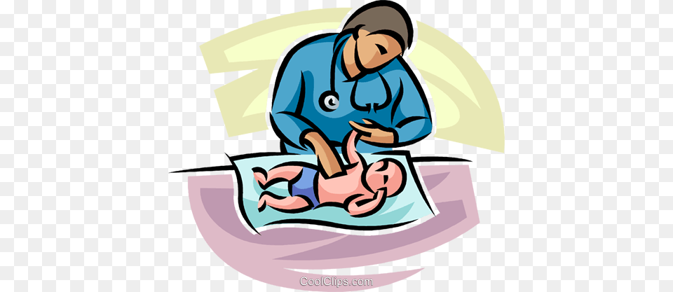 Doctor Looking, Person, Washing, Baby, Massage Png Image