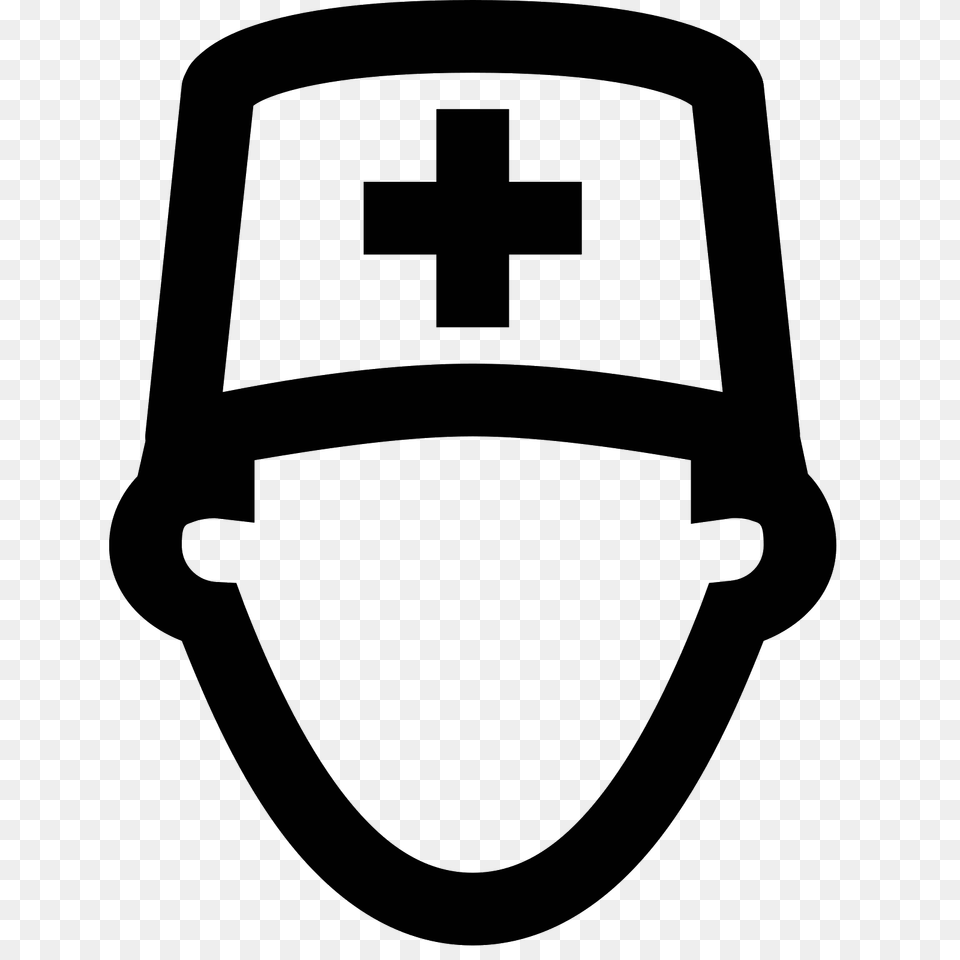 Doctor Male Icon, Gray Free Png Download