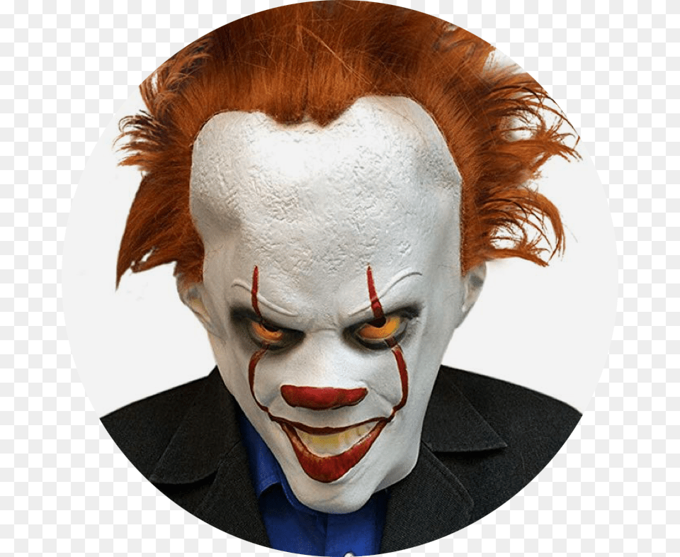 Doctor Mask Pennywise Mask, Adult, Photography, Person, Woman Free Png