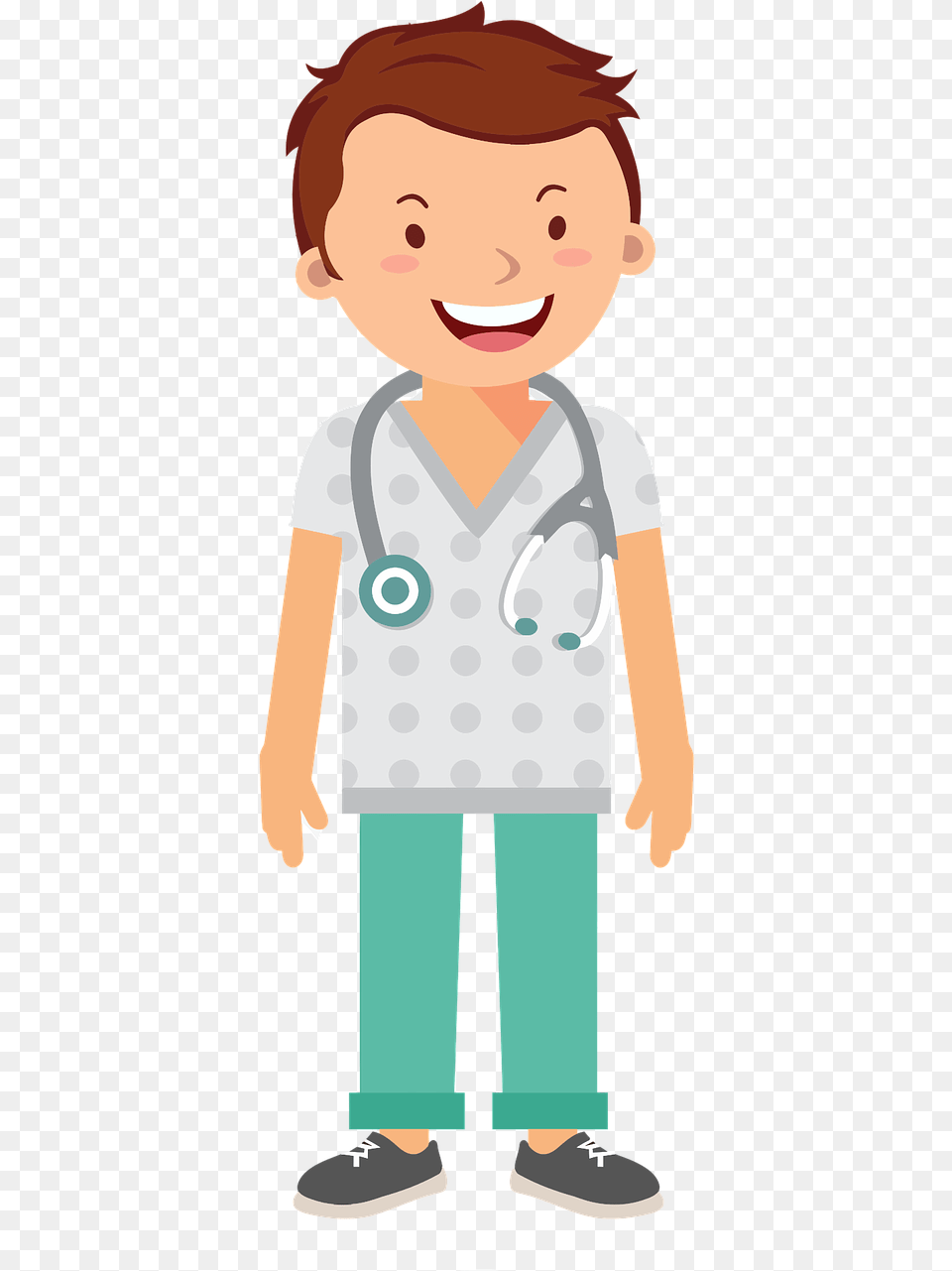 Doctor Medicine Man Picture Perawat Laki Laki Kartun, Boy, Child, Male, Person Free Png Download