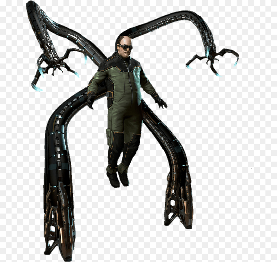 Doctor Octopus From Msm Render Spider Man Ps4 Doc Ock, Adult, Male, Person, Clothing Png Image