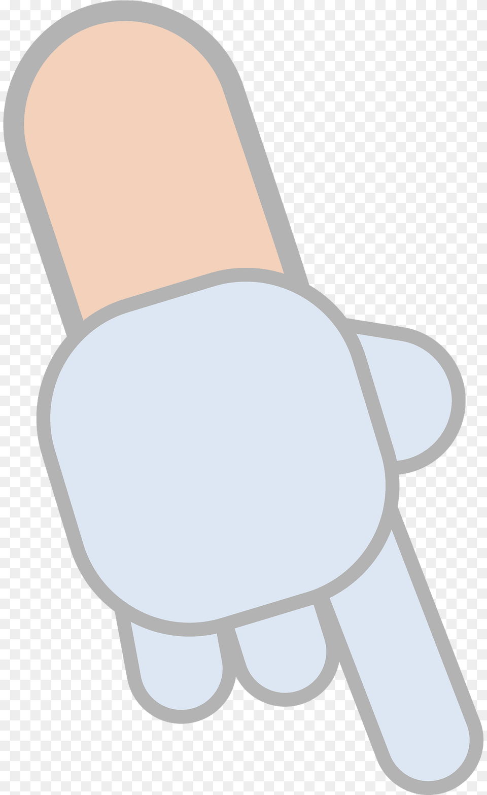 Doctor Palm Hand Clipart, Clothing, Glove, Body Part, Person Free Png
