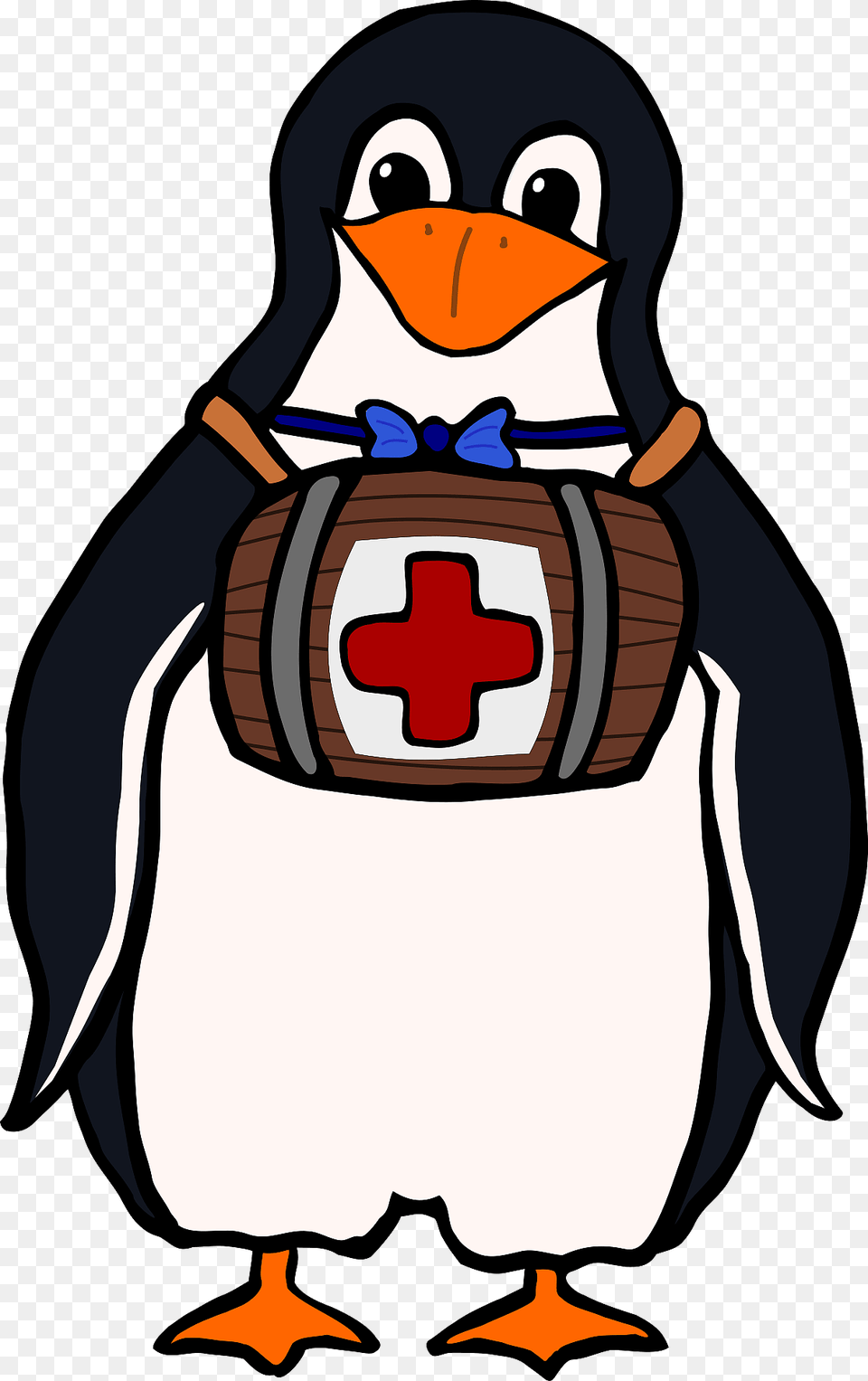 Doctor Penguin Clipart, Animal, Bird, Fish, Sea Life Png Image