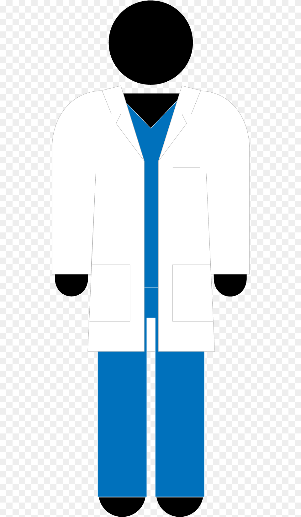 Doctor Pictogram Transparent, Clothing, Coat, Lab Coat, Shirt Png