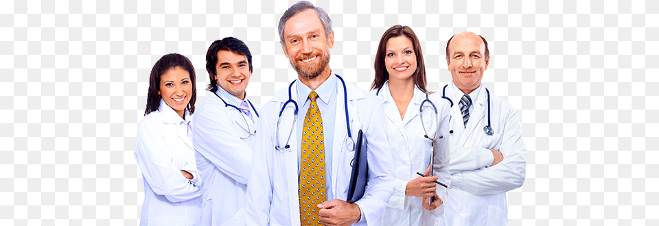 Doctor Pictures Group With Physician, Coat, Lab Coat, Shirt, Clothing Free Png