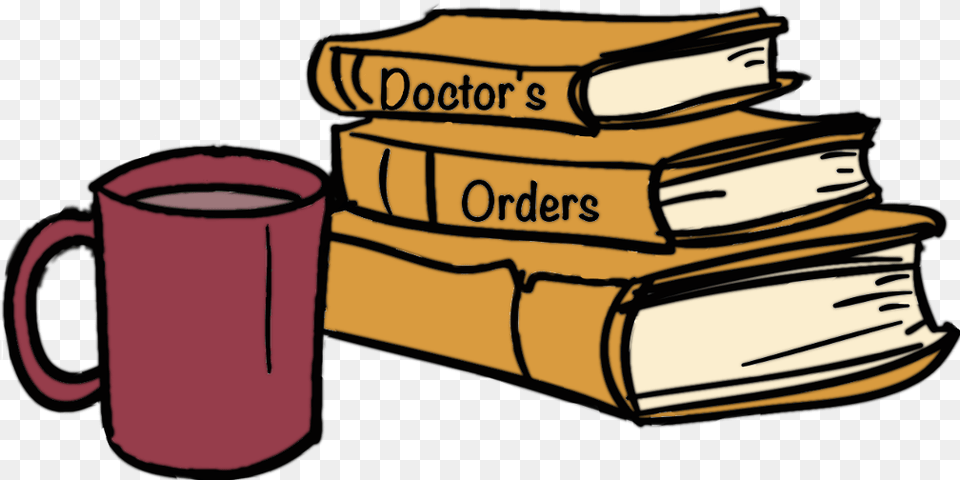 Doctor S Orders Clipart Bible Study Group, Book, Cup, Publication, Beverage Png