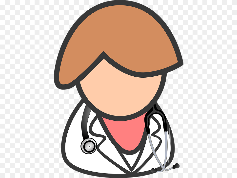 Doctor Stethoscope Therapist Medic Medicine Pbs Kids Go, Clothing, Coat, Smoke Pipe Free Png Download