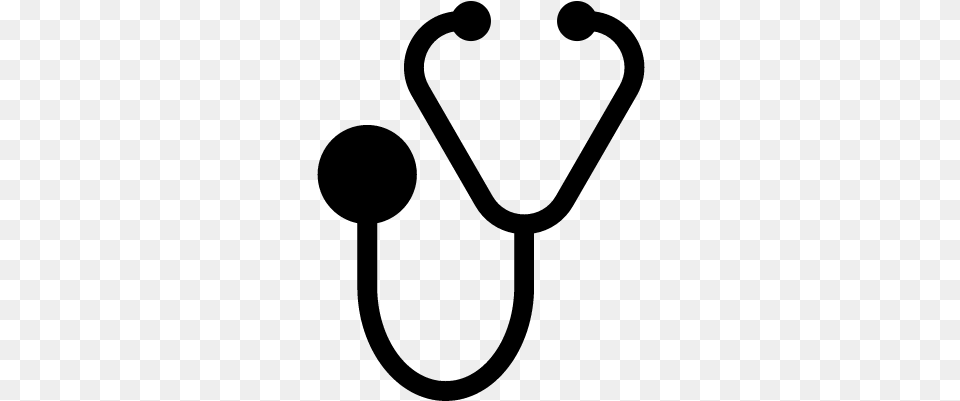 Doctor Stethoscope Vector Clip Art Doctor Visit, Gray Free Png