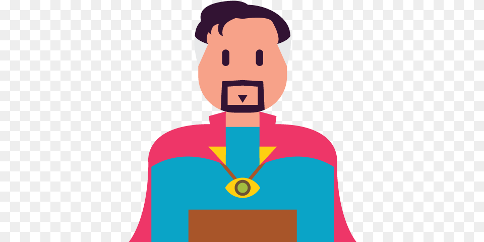 Doctor Strange Clipart Animated, Body Part, Face, Head, Neck Free Png