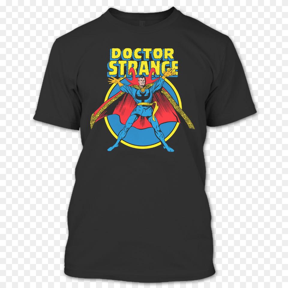 Doctor Strange T Shirt Superhero Movie T Shirt Premium Fan Store, Clothing, T-shirt, Person Png