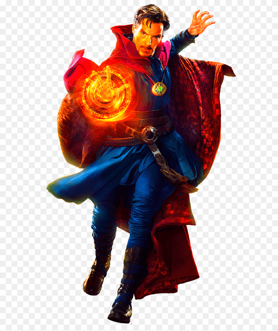 Doctor Strange In Action, Adult, Person, Man, Male Free Transparent Png