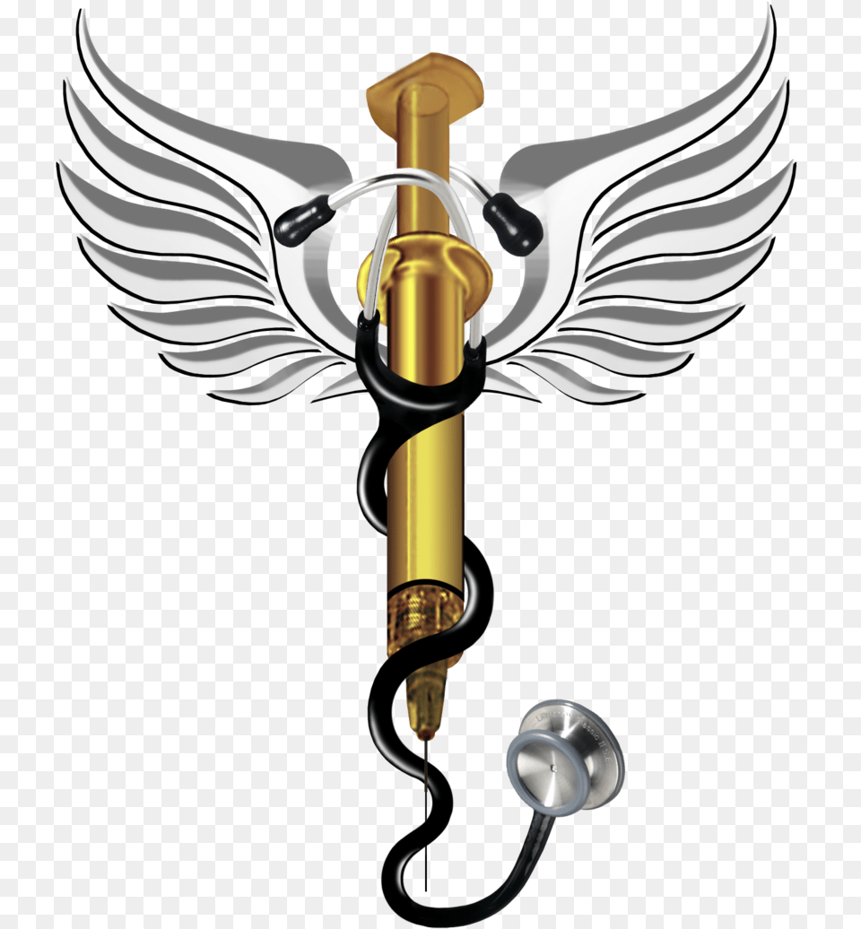 Doctor Symbol 3d Medicine Symbol, Sword, Weapon, Bronze Png
