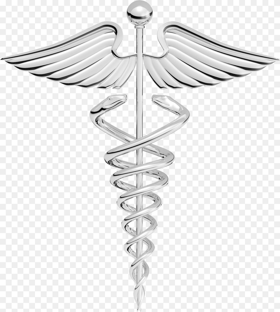 Doctor Symbol Caduceus Caduceus Medical Symbol, Accessories, Emblem, Jewelry Png Image