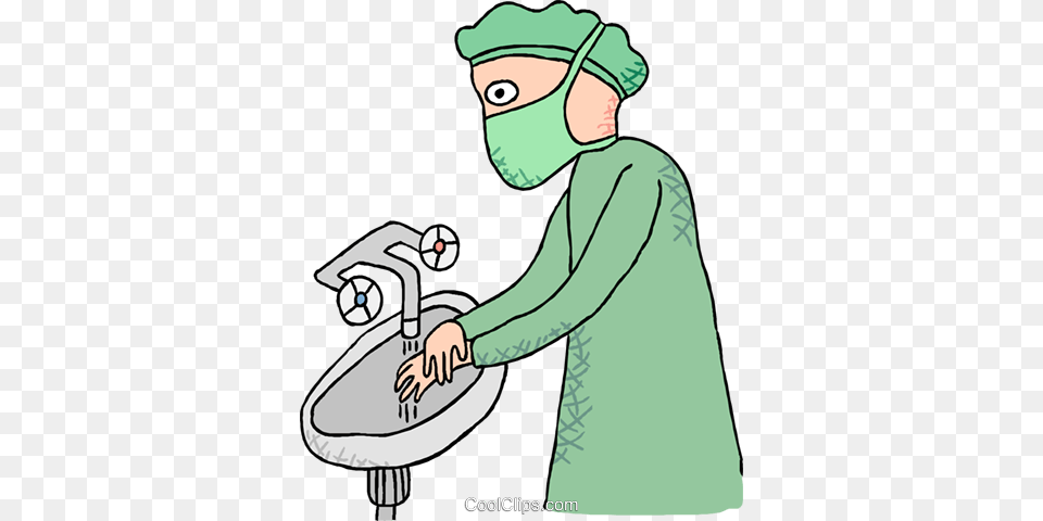 Doctor Washing Hands Before Surgery Royalty Vector Lavar As Maos Cirurgia, Person, Architecture, Building, Hospital Free Transparent Png