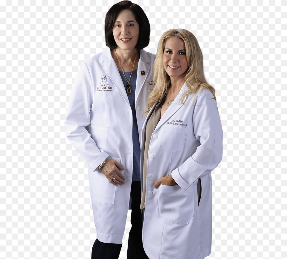 Doctor White Coat, Adult, Clothing, Female, Lab Coat Free Png