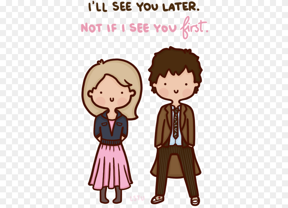 Doctor Who Cartoon Fanart Rose Tyler Ten Doctor Who, Publication, Book, Comics, Person Free Png