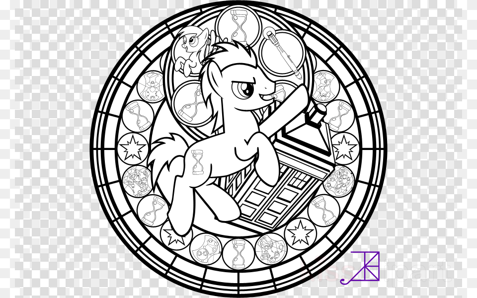 Doctor Who Coloring Pages Clipart Doctor Who Disney Cartoon Stained Glass Coloring Pages, Art, Baby, Person, Face Png