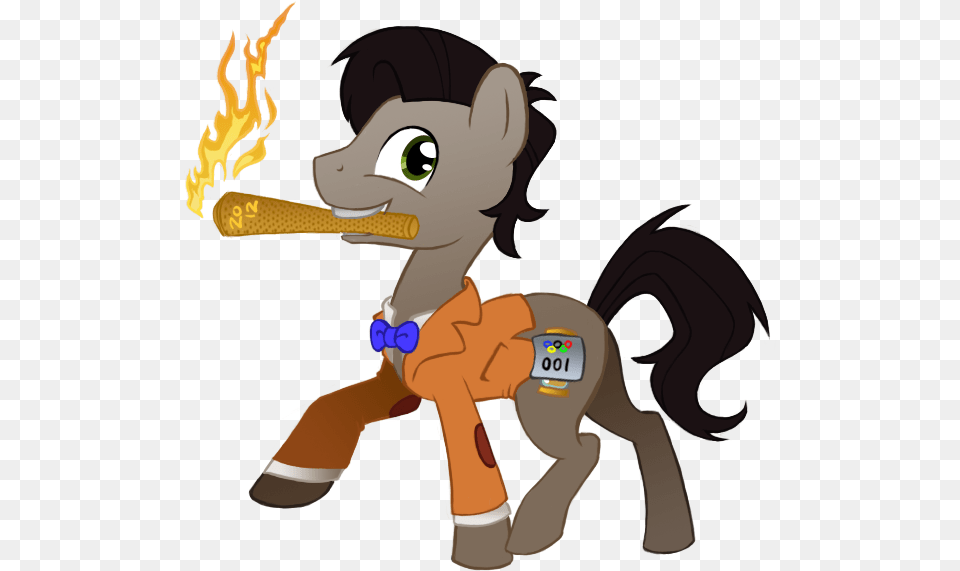 Doctor Who Doctor Whooves Earth Pony Eleventh Doctor Torch, Baby, Person, Book, Comics Free Transparent Png