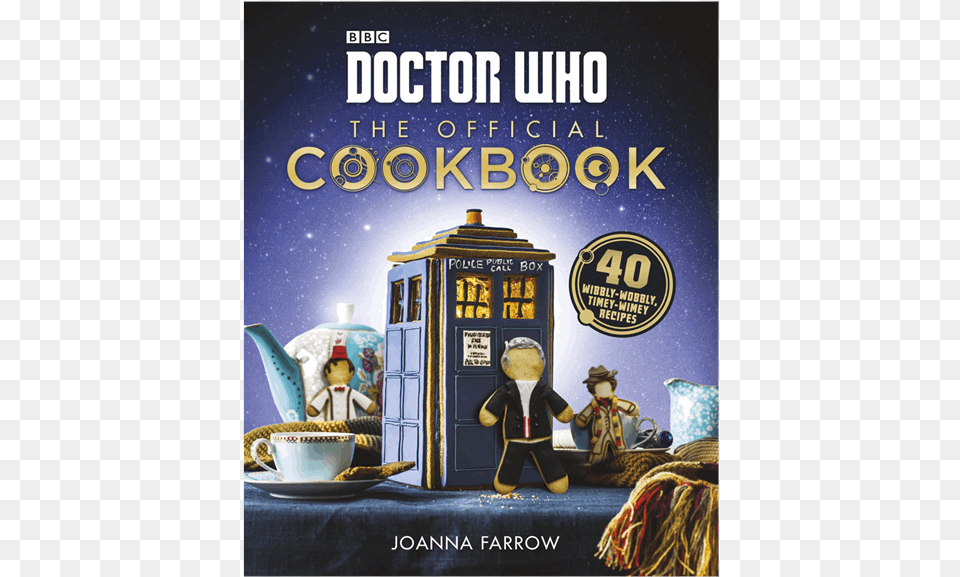 Doctor Who Official Cookbook, Cup, Advertisement, Book, Publication Png Image