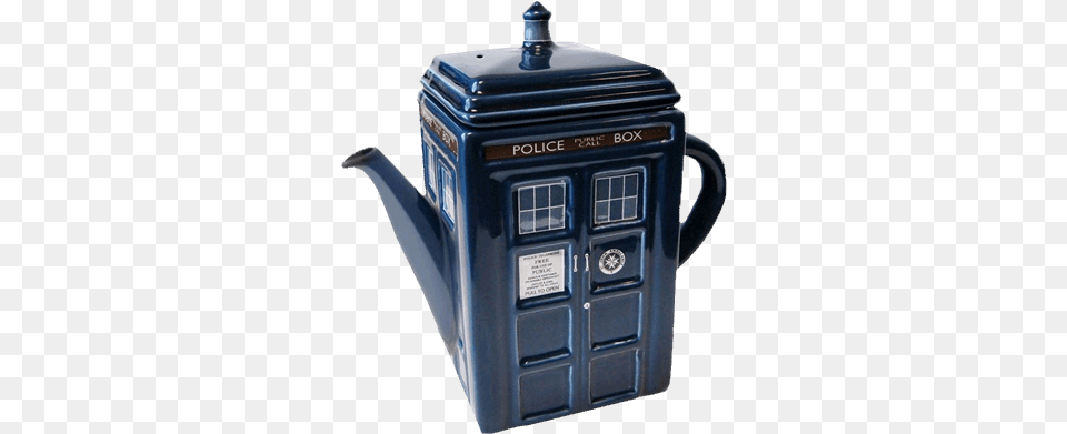 Doctor Who Tardis, Cookware, Pot, Pottery, Teapot Free Png Download