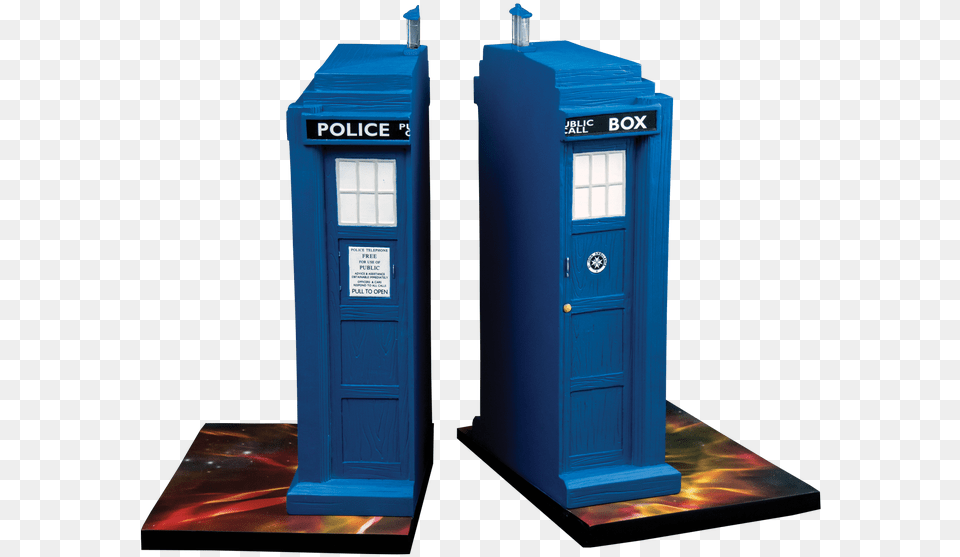 Doctor Who Tardis Set Background Tardis Bookend, Kiosk Free Png Download