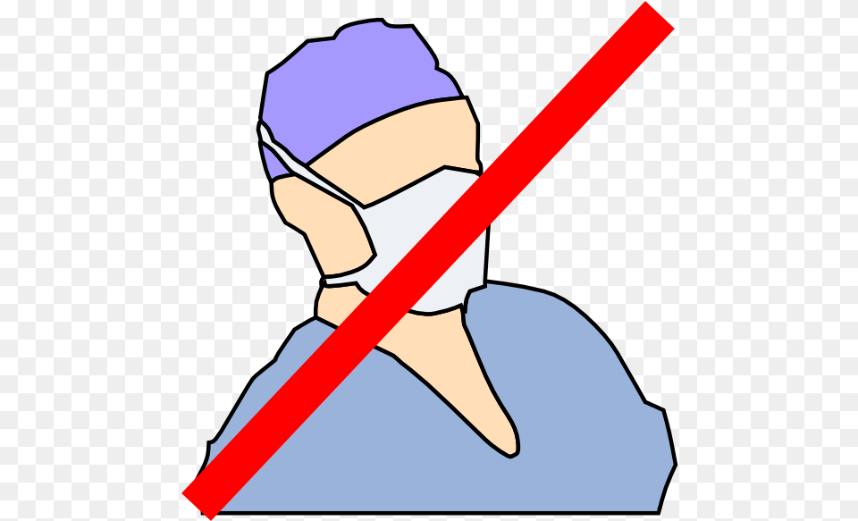 Doctor With Mask Not Available Clip Art Doctors Mask, Hat, Cap, Clothing, Hospital Free Png Download