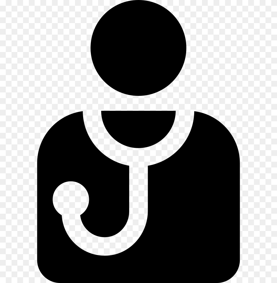 Doctor With Stethoscope Comments Doctor With Stethoscope Logo, Electronics, Hardware, Hook, Person Free Png