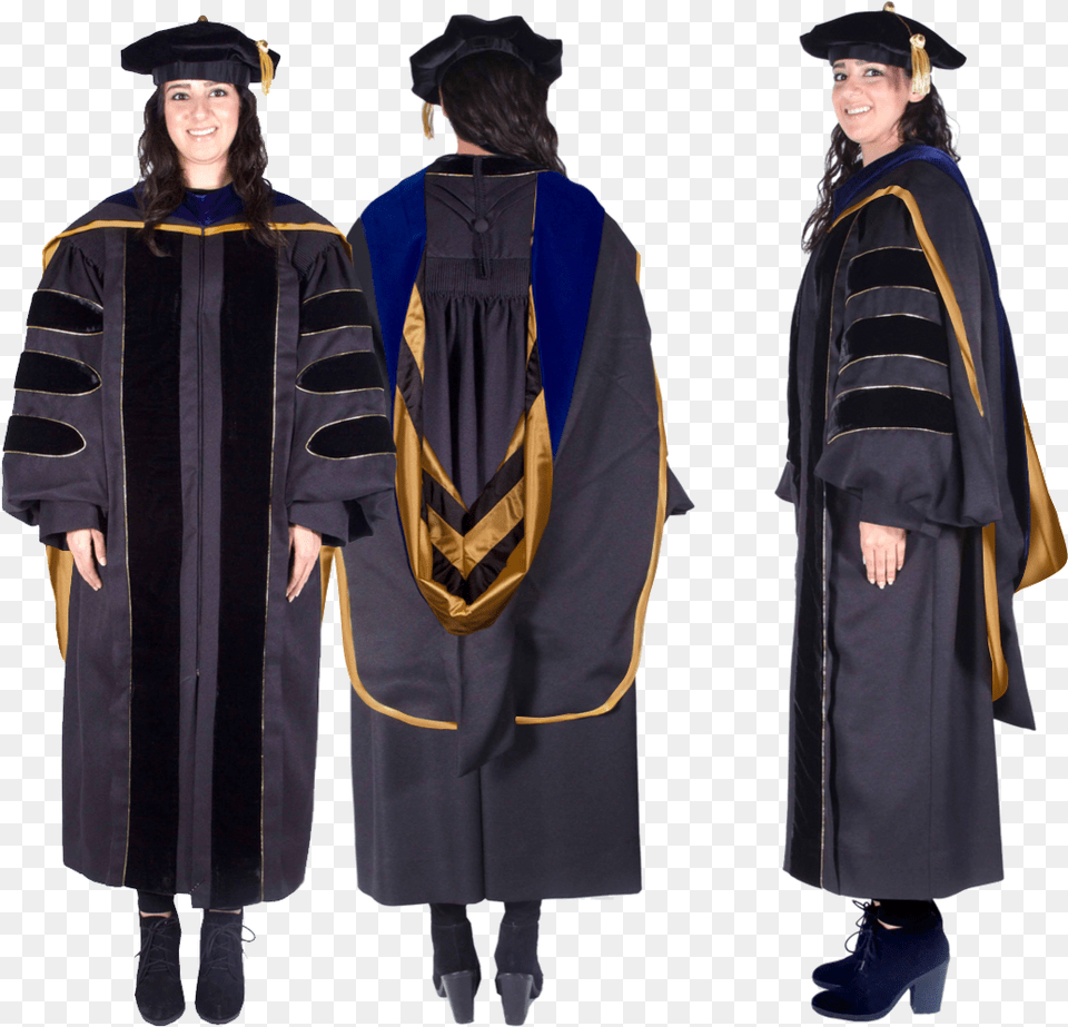 Doctoral Graduation Clipart, Person, People, Fashion, Coat Free Png