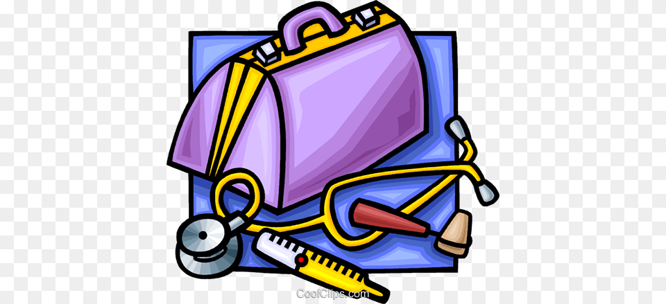 Doctors Bag With Medical Supplies Royalty Vector Clip Art, Device, Grass, Lawn, Lawn Mower Free Png Download
