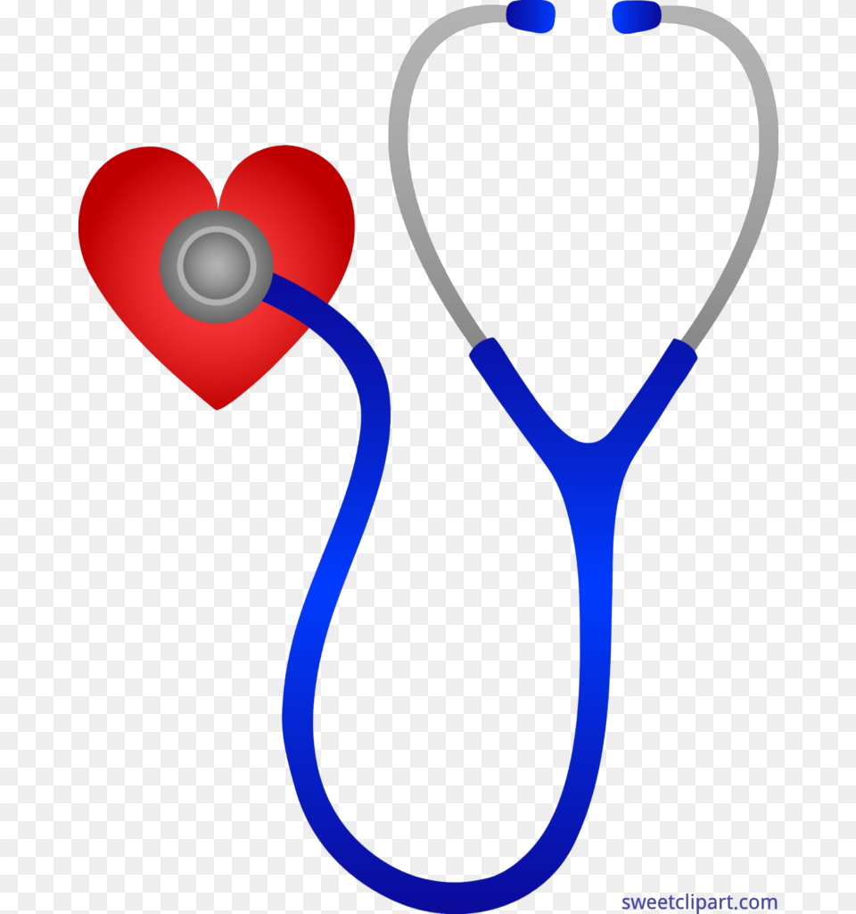 Doctors Stethoscope With Heart Medical Nurse Clip Art, Smoke Pipe Free Png
