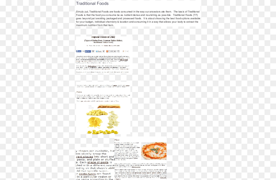 Document, Page, Text, Food, Pizza Png Image