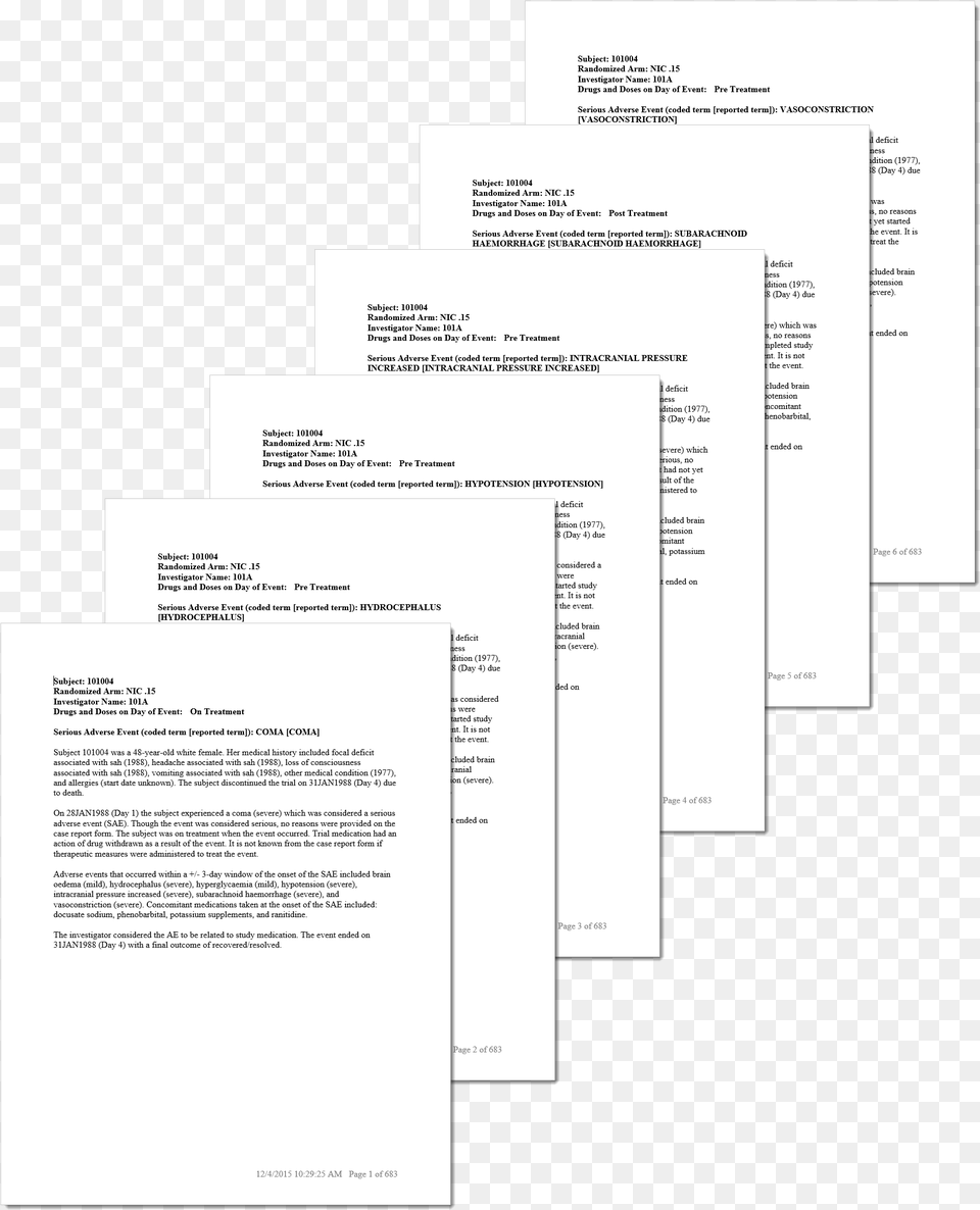 Document, Page, Text Png