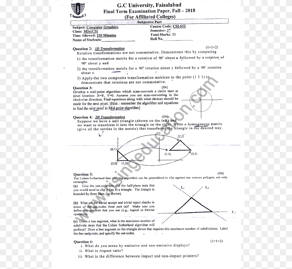 Document, Page, Text Png