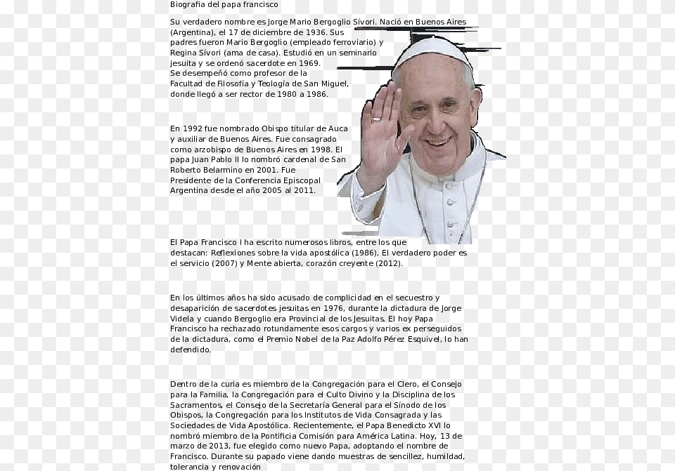 Document, Person, Pope, Baby, Face Png Image