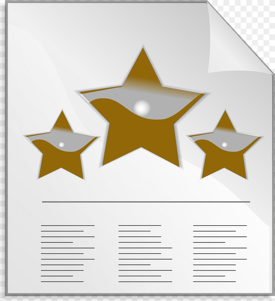 Document Clipart, Star Symbol, Symbol Png Image