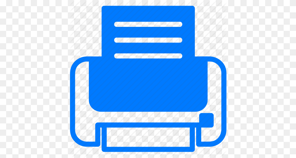 Document Files Print Printer Printing Icon, Furniture, Chair, Mailbox, Machine Free Png Download