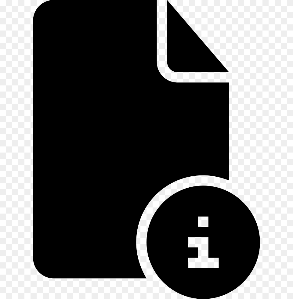 Document Information Black Interface Symbol, Stencil, Text Png
