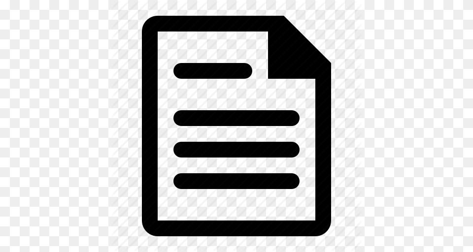 Document Note Report Icon, Architecture, Building, Bus Stop, Outdoors Free Png