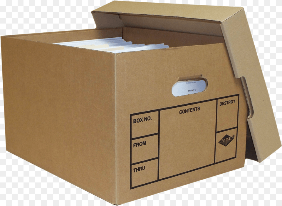 Document Storage Plywood, Box, Cardboard, Carton, Package Free Png Download