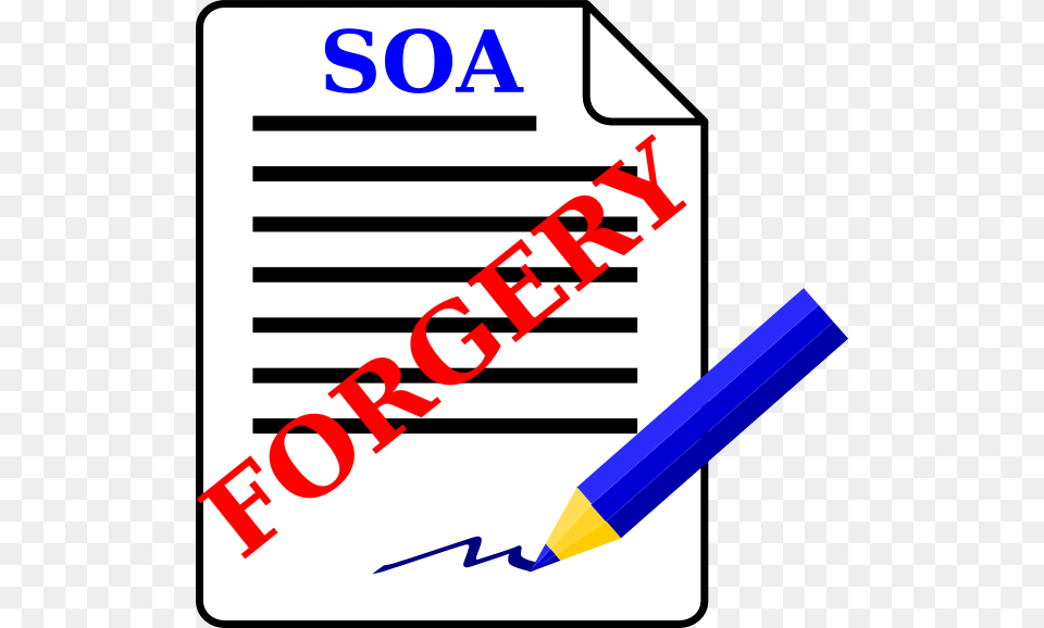 Document With Forgery Stamp Clip Art, Text, Page Free Transparent Png