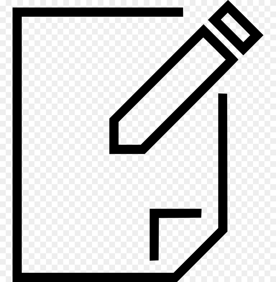 Document Write Edit Icon Material Design, Sign, Symbol, Number, Text Free Png
