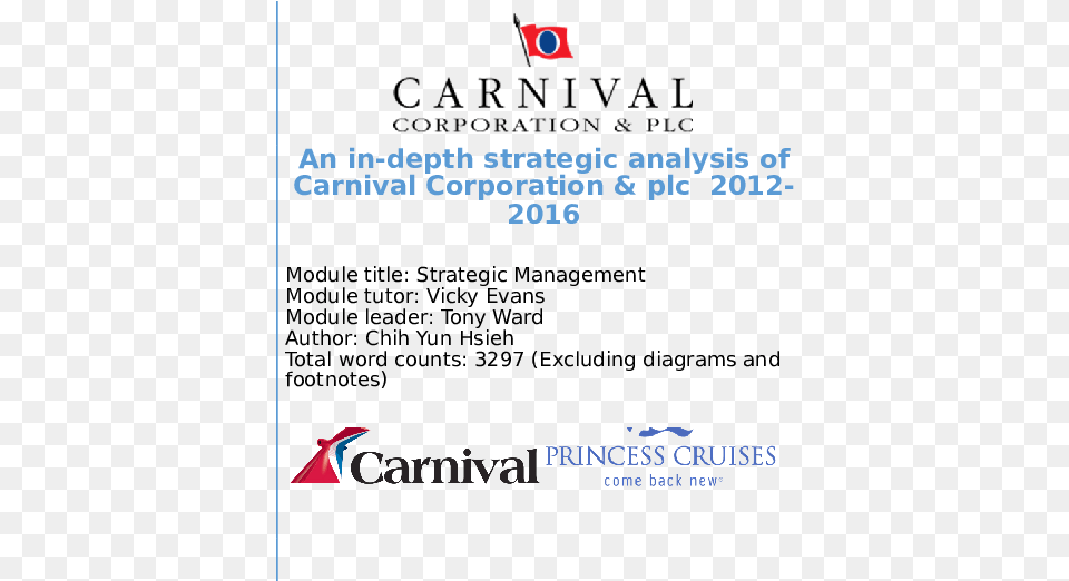 Docx Carnival Corporation Amp Plc, Logo, Text Png