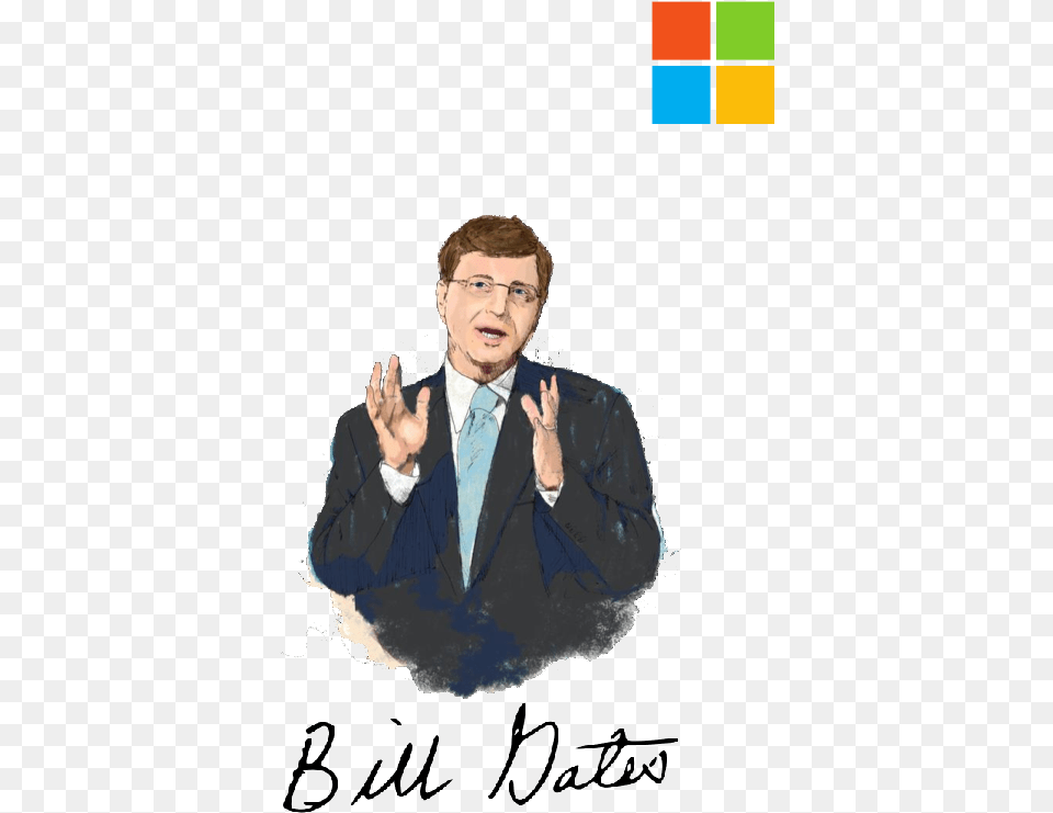 Docx Of Bill Gates, Hand, Head, Photography, Portrait Free Transparent Png