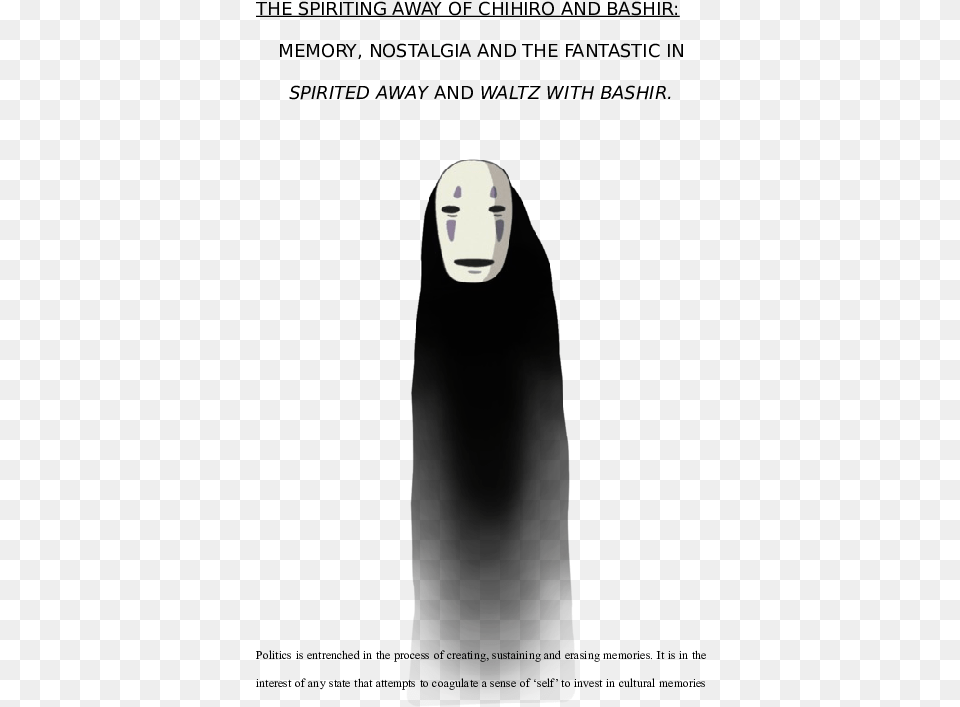 Docx Spirited Away No Face, Head, Person Free Png