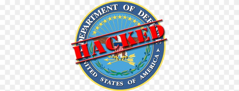 Dod Hacked Department Of Defense Gif, Emblem, Logo, Symbol, Badge Png Image