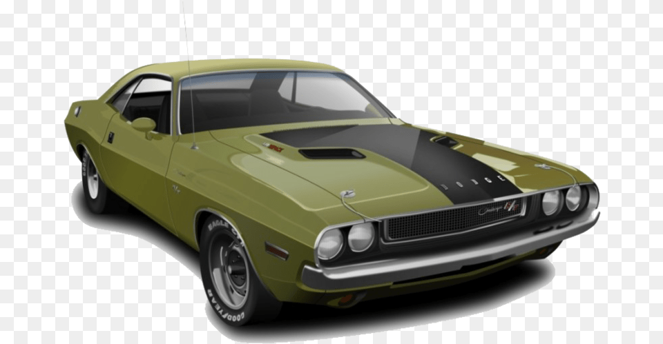 Dodge Challenger 1970, Sedan, Car, Vehicle, Coupe Free Png Download