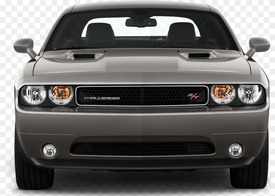 Dodge Challenger Clipart Dodge Hellcat Dodge Challenger R T Front View, Vehicle, Car, Transportation, Coupe Free Png Download