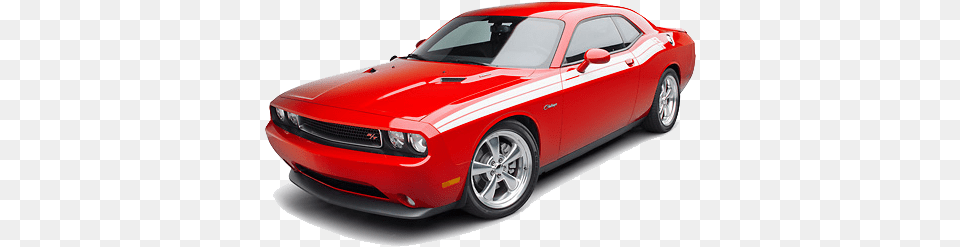 Dodge Challenger Dodge Challenger Red And White, Car, Coupe, Sports Car, Transportation Free Png Download