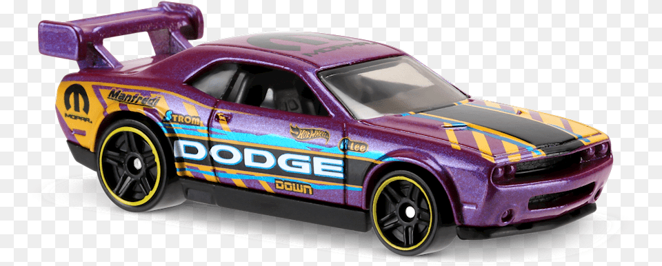 Dodge Challenger Drift Car In Purple Hw Speed Graphics Hot Wheels Dodge Challenger Speed Graphics, Vehicle, Transportation, Alloy Wheel, Tire Free Png