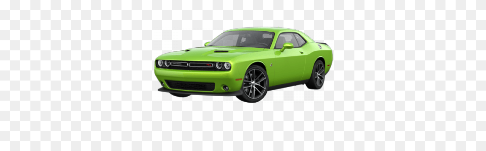 Dodge Challenger Green Dodge, Sedan, Car, Vehicle, Coupe Png Image